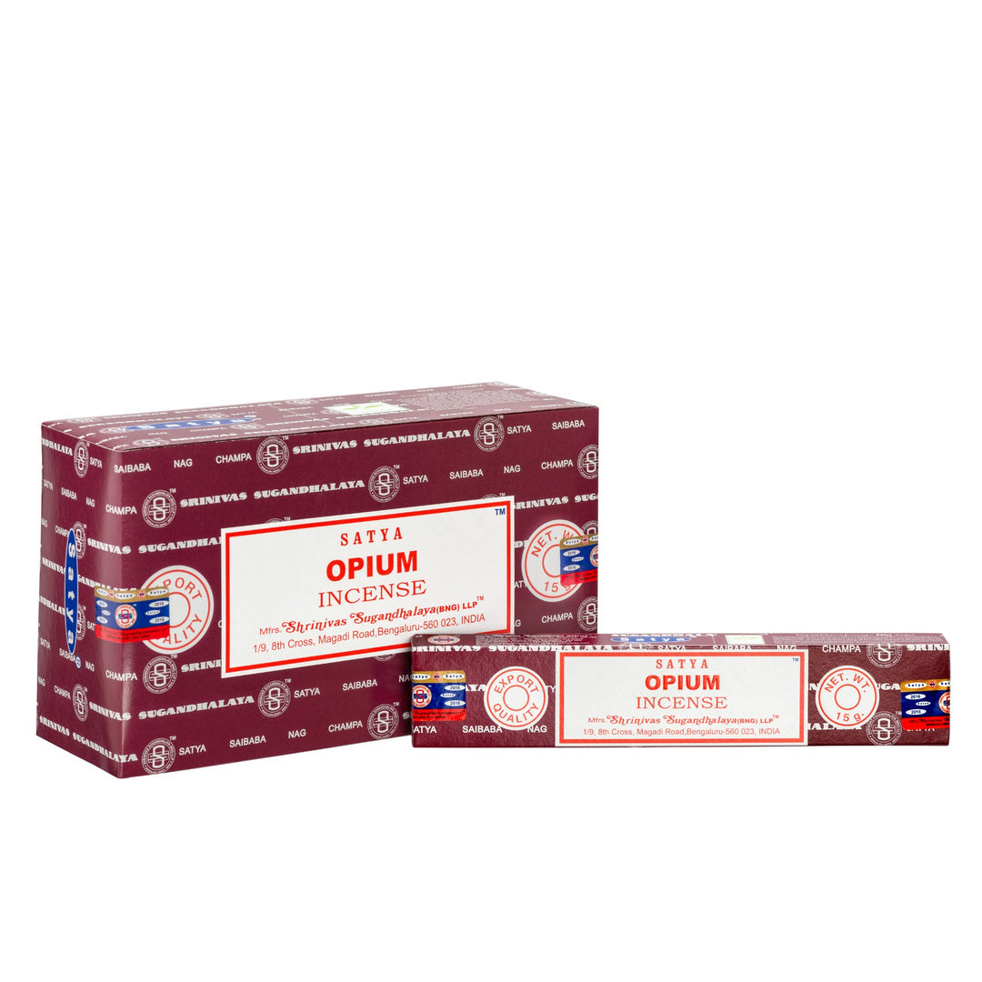 Satya Opium Masala Incense 15g – Box of 12
