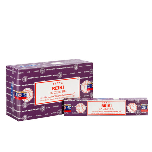 Satya Reiki Masala Incense 15g – Box of 12