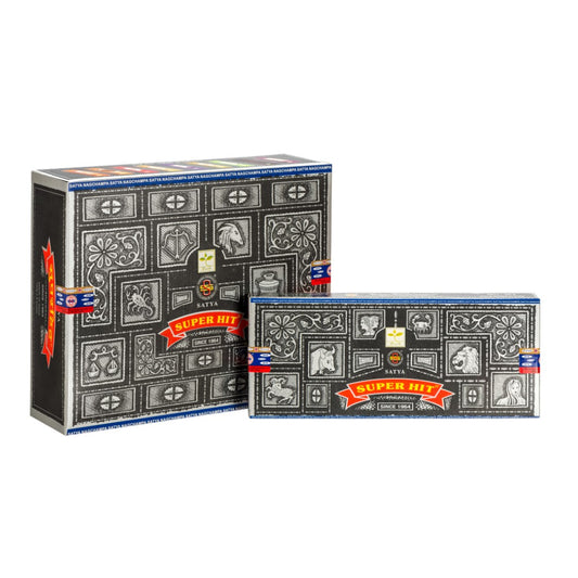 Satya Super Hit Masala Incense 100g – Box of 6