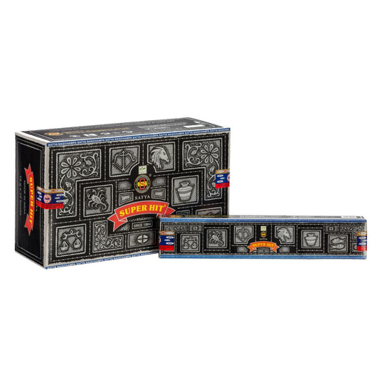 Satya Super Hit Masala Incense 15g – Box of 12