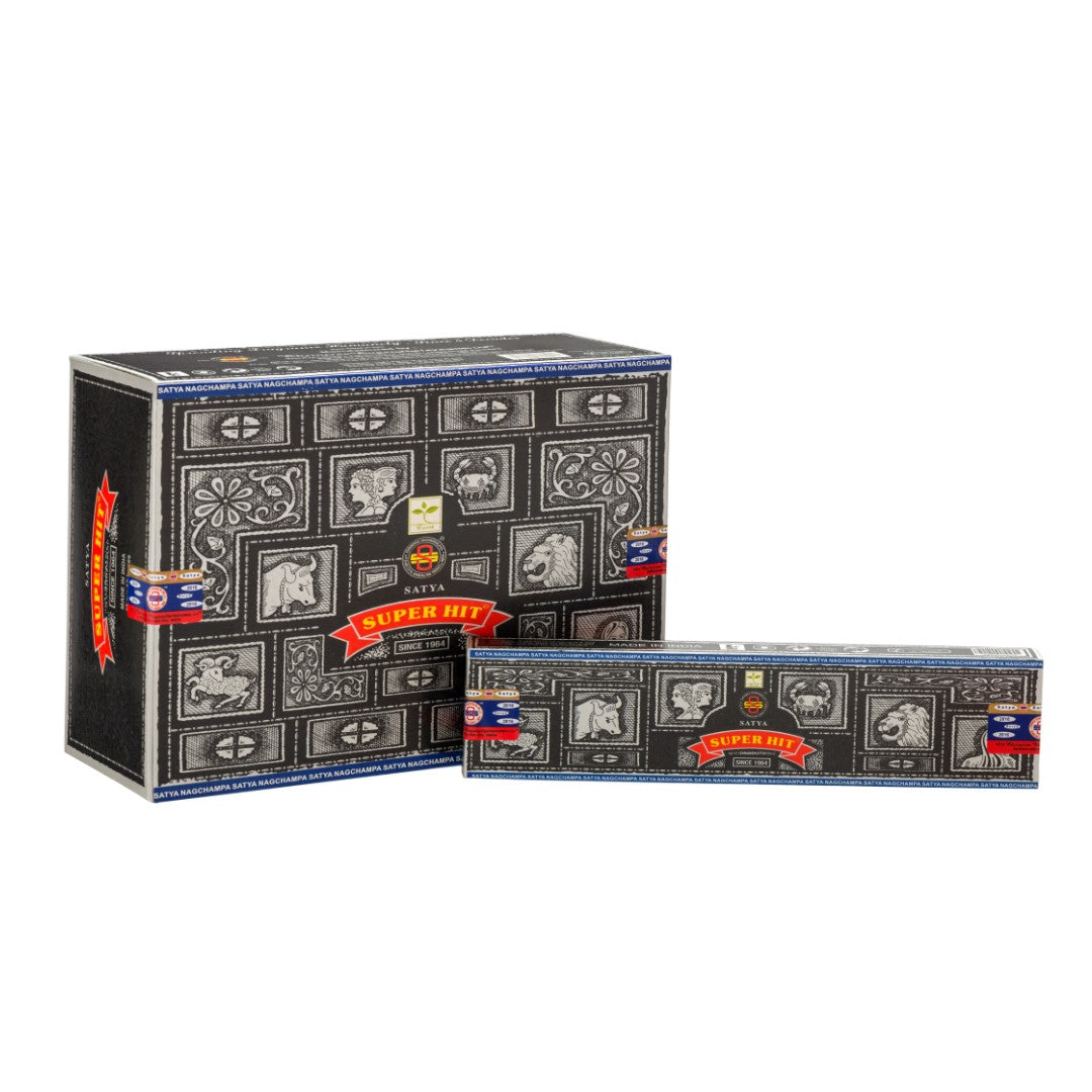 Satya Super Hit Masala Incense 40g – Box of 12