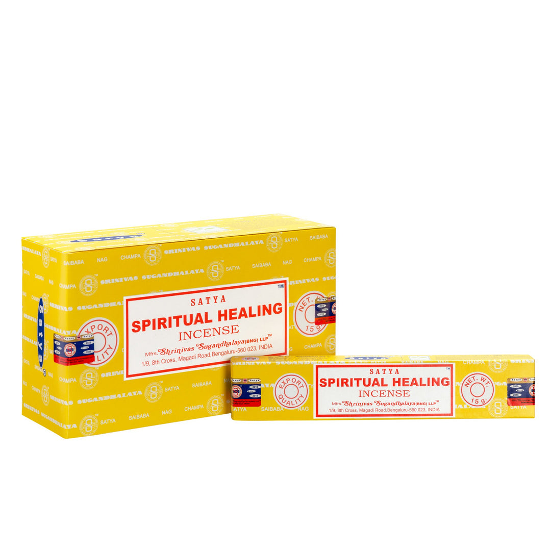 Satya Spiritual Healing Masala Incense 15g – Box of 12