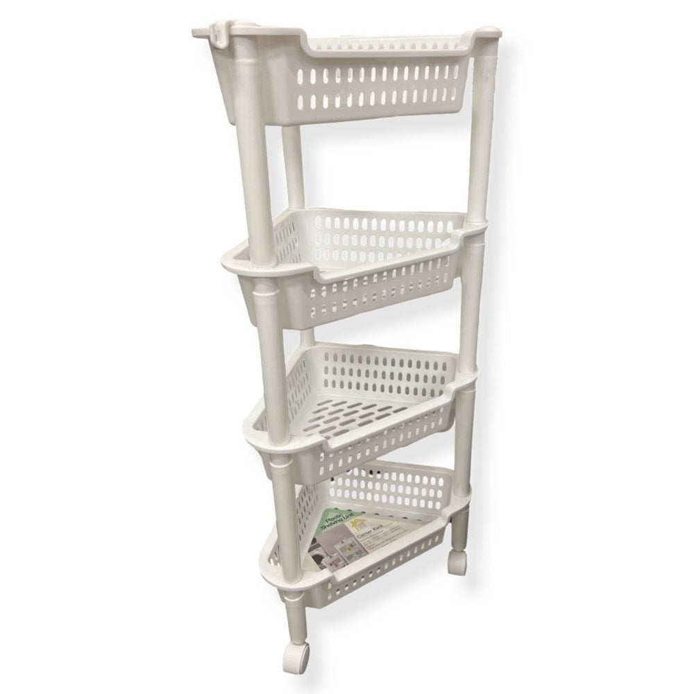 Corner Rack 4 Tier with Wheels