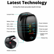 Load image into Gallery viewer, Finger Tip Pulse Oximeter (OLED Display) 6 Pack - Blood Oxygen Monitor
