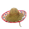 Flax/Seagrass Hat Mexico 50cm