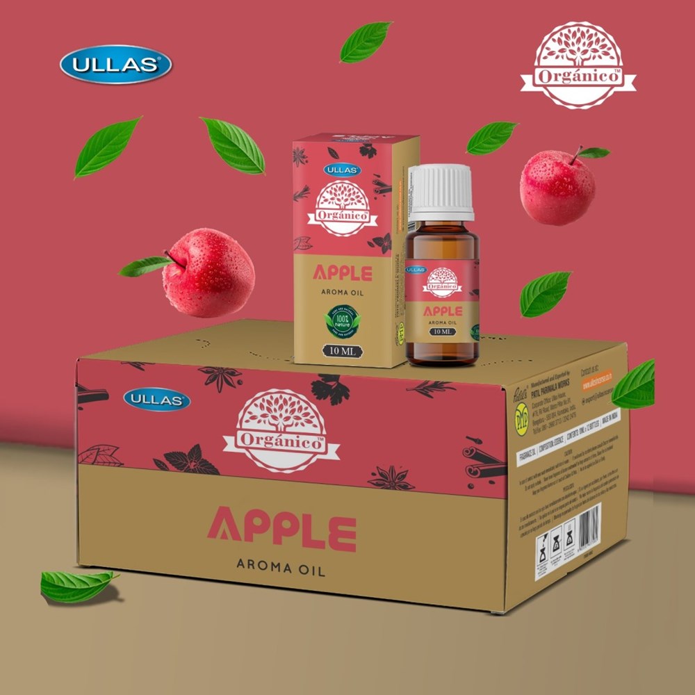 Organico Fragrance Oil 10ml - Apple