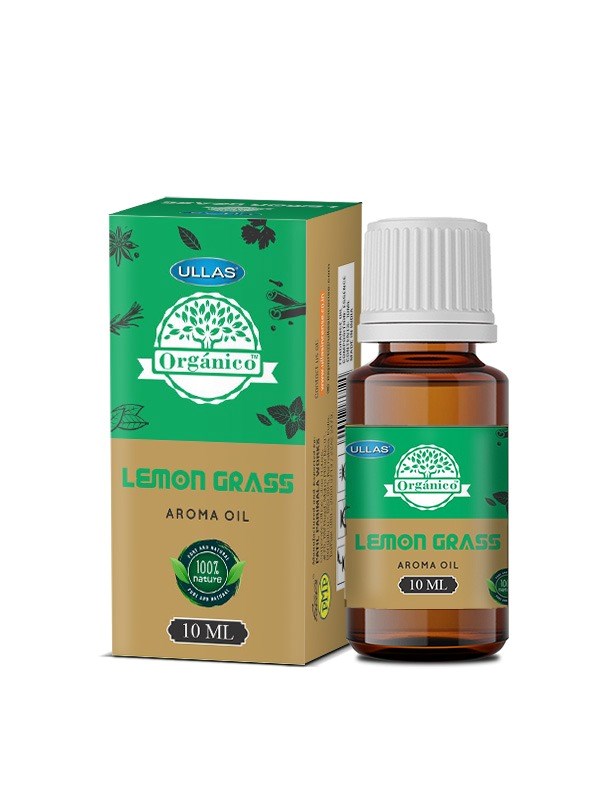 Organico Fragrance Oil 10ml - Lemon Grass