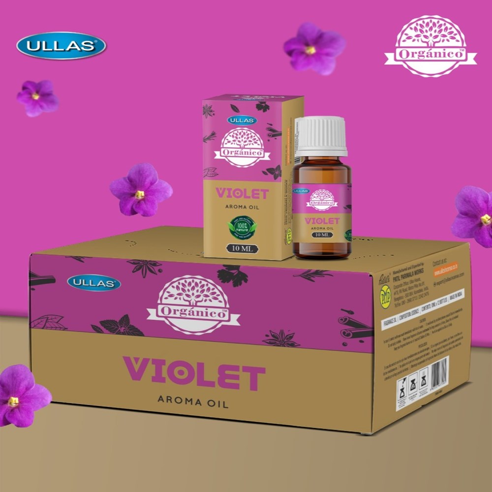 Organico Fragrance Oil 10ml - Violet