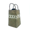 Flax/Seagrass Wine Bag Half Size