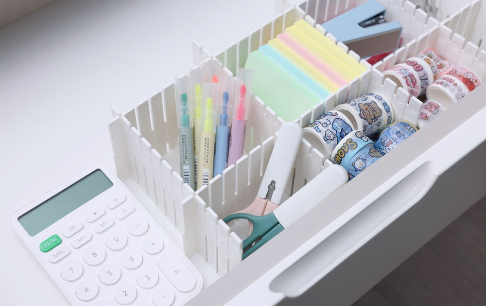 Drawer Organiser Divider Cream - L