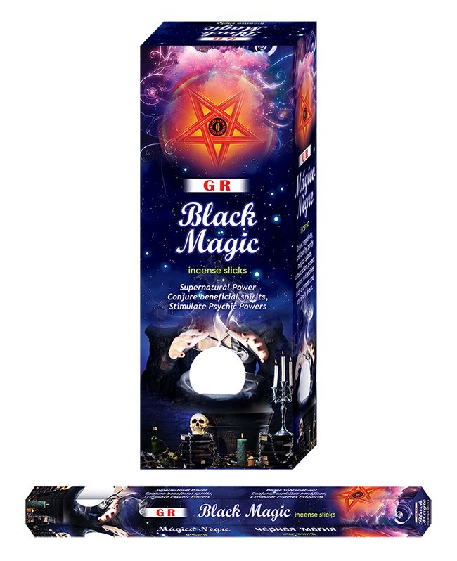 Incense Hexa - Black Magic (20Sticks)