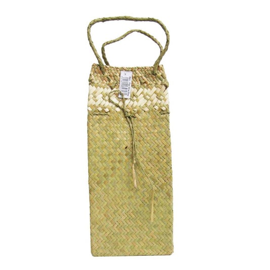 Flax/Seagrass Wine Bag Big