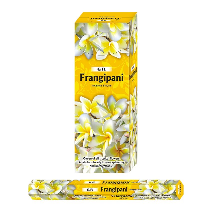 Incense Hexa - Frangipani  (20Sticks)