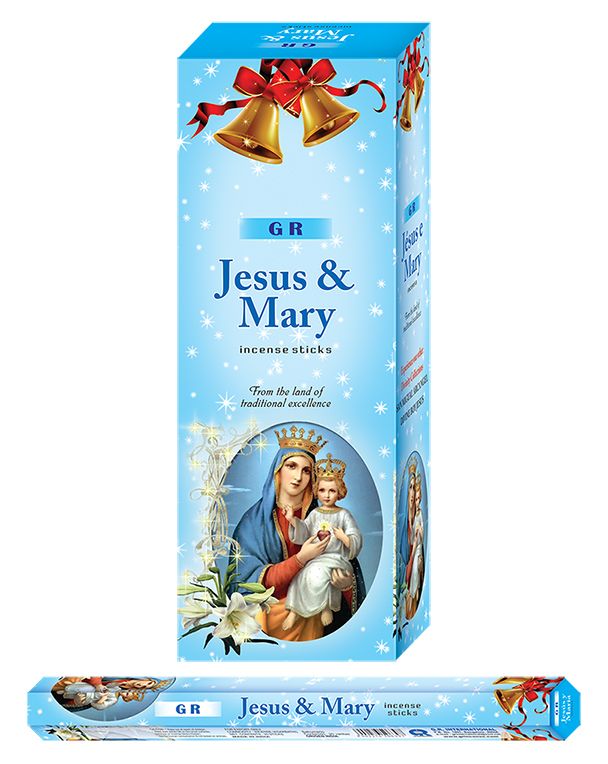 Incense Hexa - Jesus & Mary (20Sticks)