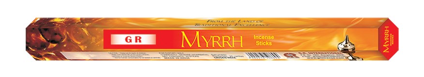 Incense Hexa - Myrrh (20Sticks)