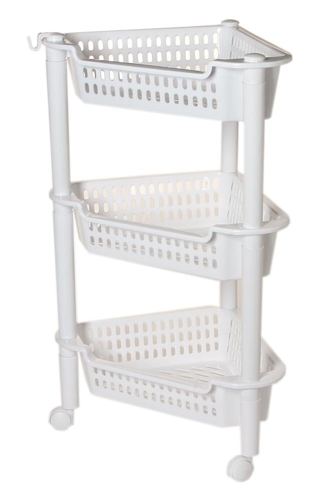 Corner Rack 3 Tier With Wheels