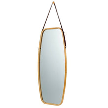 Load image into Gallery viewer, Bamboo Oval Mirror
