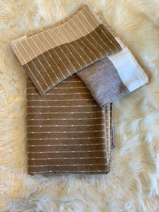 Classio Cotton Bedsheet Set - Brown