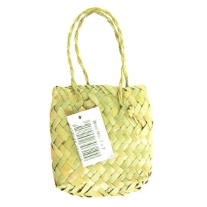 Flax/Seagrass Kete Bag 5x5cm