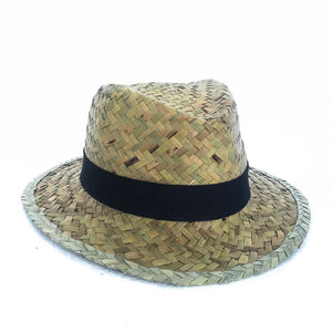 Flax/Seagrass Cowboy Hat with Black Band