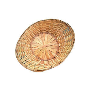 Bamboo Oval Basket 20x30x7