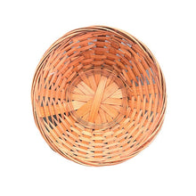 Load image into Gallery viewer, Bamboo Round Basket (M) 25x7cm
