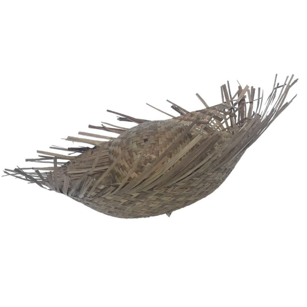 Flax/Seagrass Beach Hat Fringe