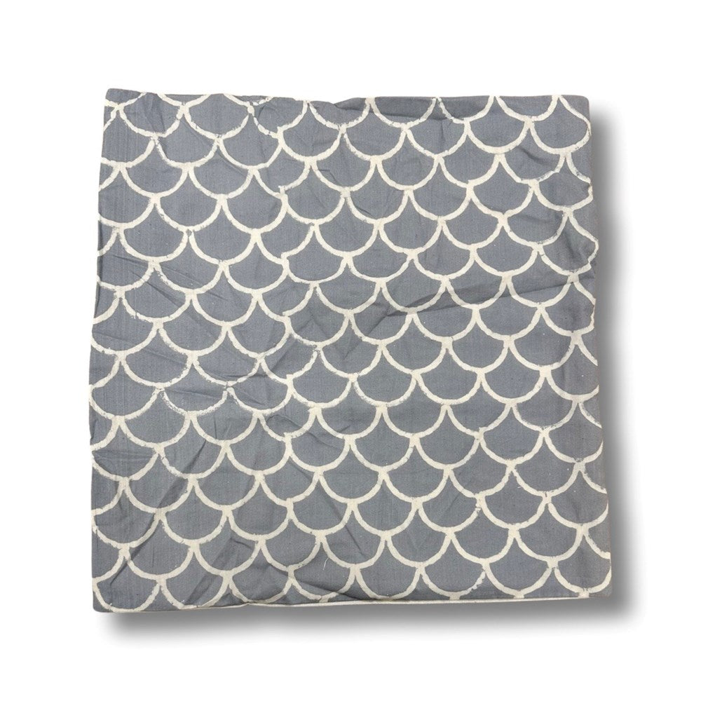 Classio Cushion Cover Grey & White