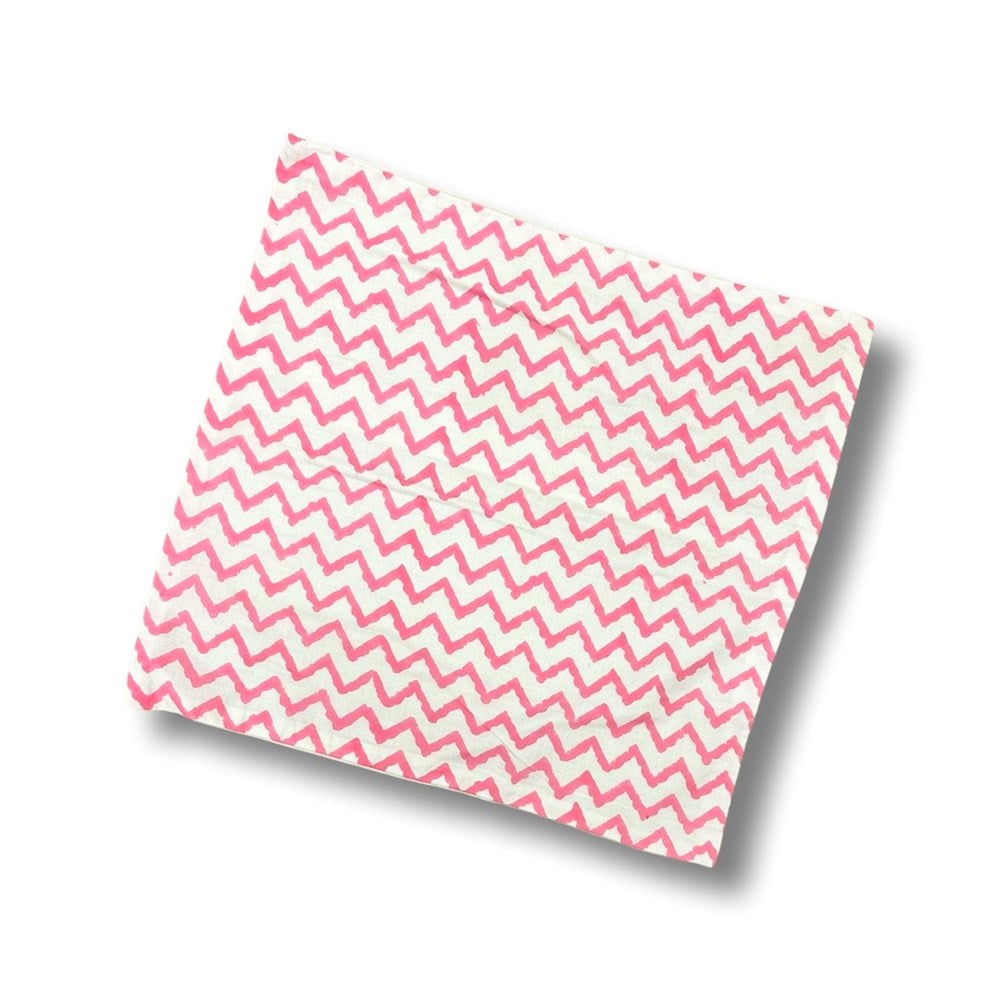 Classio Cushion Cover White & Pink