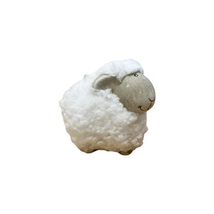 Ceramic Sheep With Fur