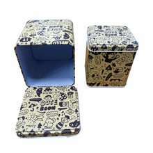 Load image into Gallery viewer, Tin Box Set Of 2 Cute/ Tin Containers
