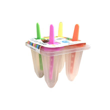 Load image into Gallery viewer, 4 Molds Ice lolly/ Pop Maker

