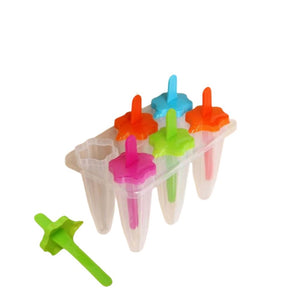 6 Molds Ice Lolly/ Pop Maker