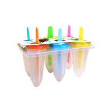 Load image into Gallery viewer, 6 Molds Ice Lolly/ Pop Maker
