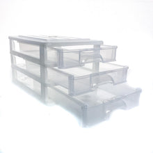 Load image into Gallery viewer, Drawer Set A4 3 Tier - Clear Drawers
