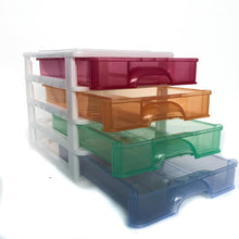 Load image into Gallery viewer, Drawer Set A4 4 Tier - Multi Coloured Drawers

