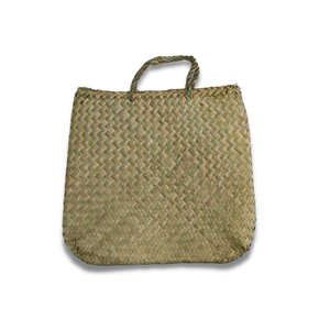 Flax/Seagrass Kete Bag 28x30cm