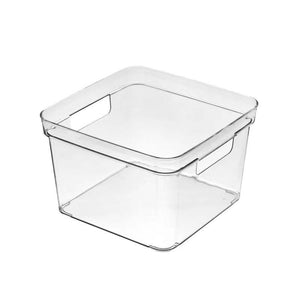 Square storage box with handle - S - 22*22*14.5(cm)
