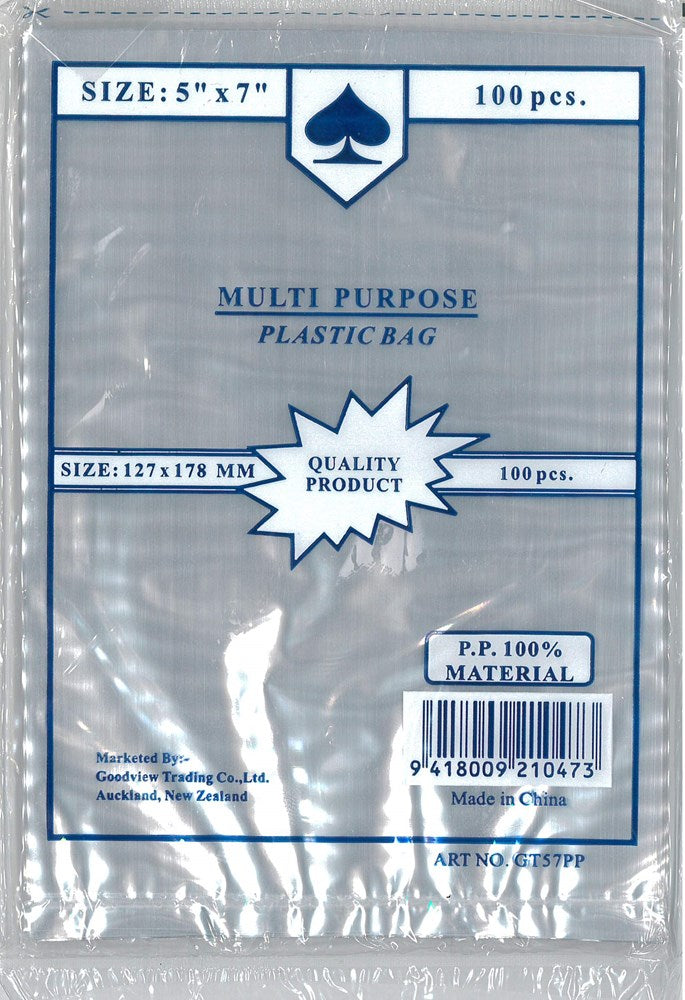Multi Purpose Bags 127x178mm 100pcs