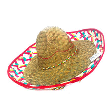 Load image into Gallery viewer, Flax/Seagrass Hat Mexico 50cm
