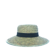 Load image into Gallery viewer, Flax/Seagrass Lady Hat 38cm W/Band Nral
