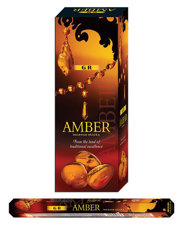 Incense Hexa - Amber (20Sticks)