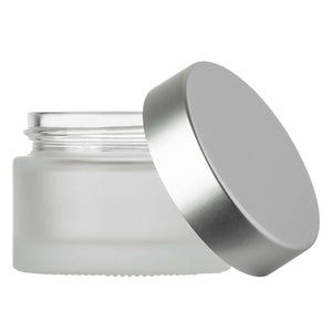 Glass Cosmetic Cont. Scrw/Cap 30g