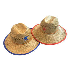 Load image into Gallery viewer, Flax/Seagrass Hat Star- 54mm
