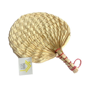 Palm Leaf Fan Natural Small