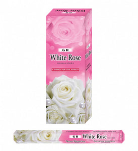 Incense Hexa - White Rose (20Sticks)